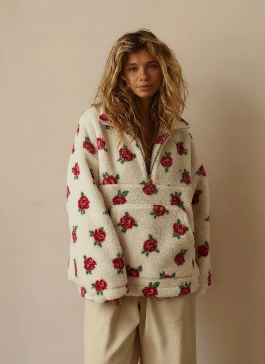 Amelie | Winter Flower Sweater