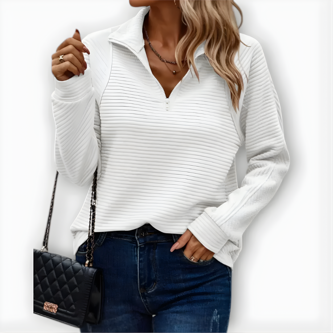 Olivia | Half-Zip Pullover