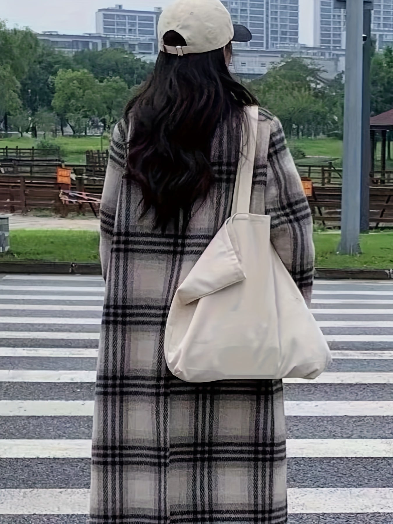 Florence | Elegant Tweed Maxi Coat