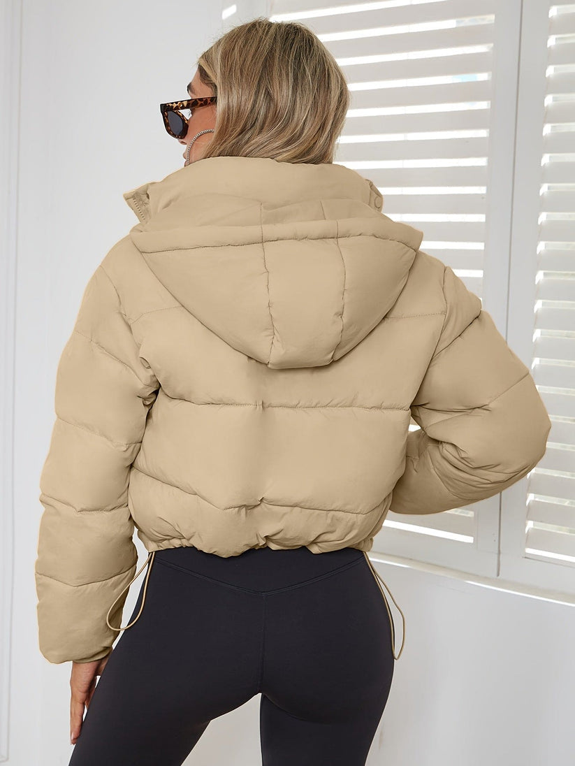 Bryony | Puff Jacket With Drawstring