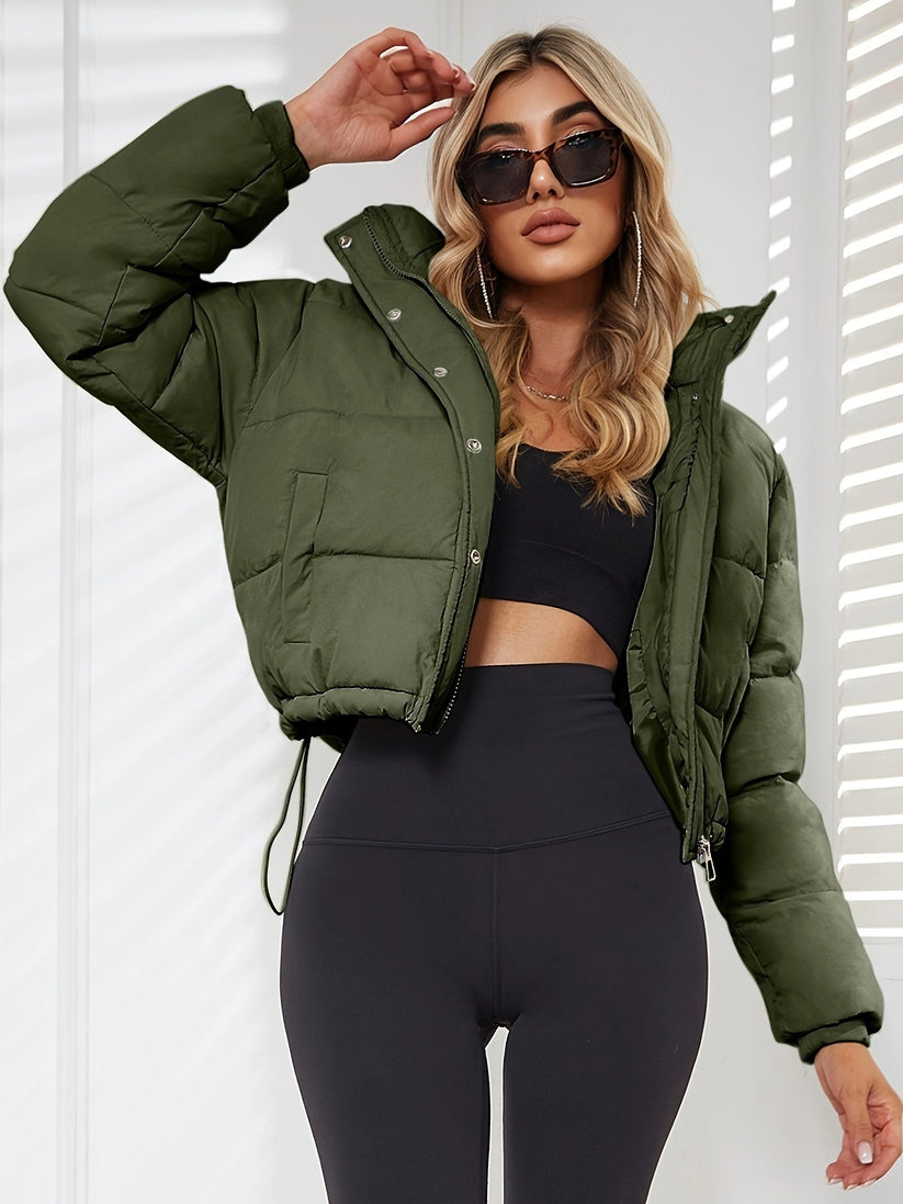 Bryony | Puff Jacket With Drawstring