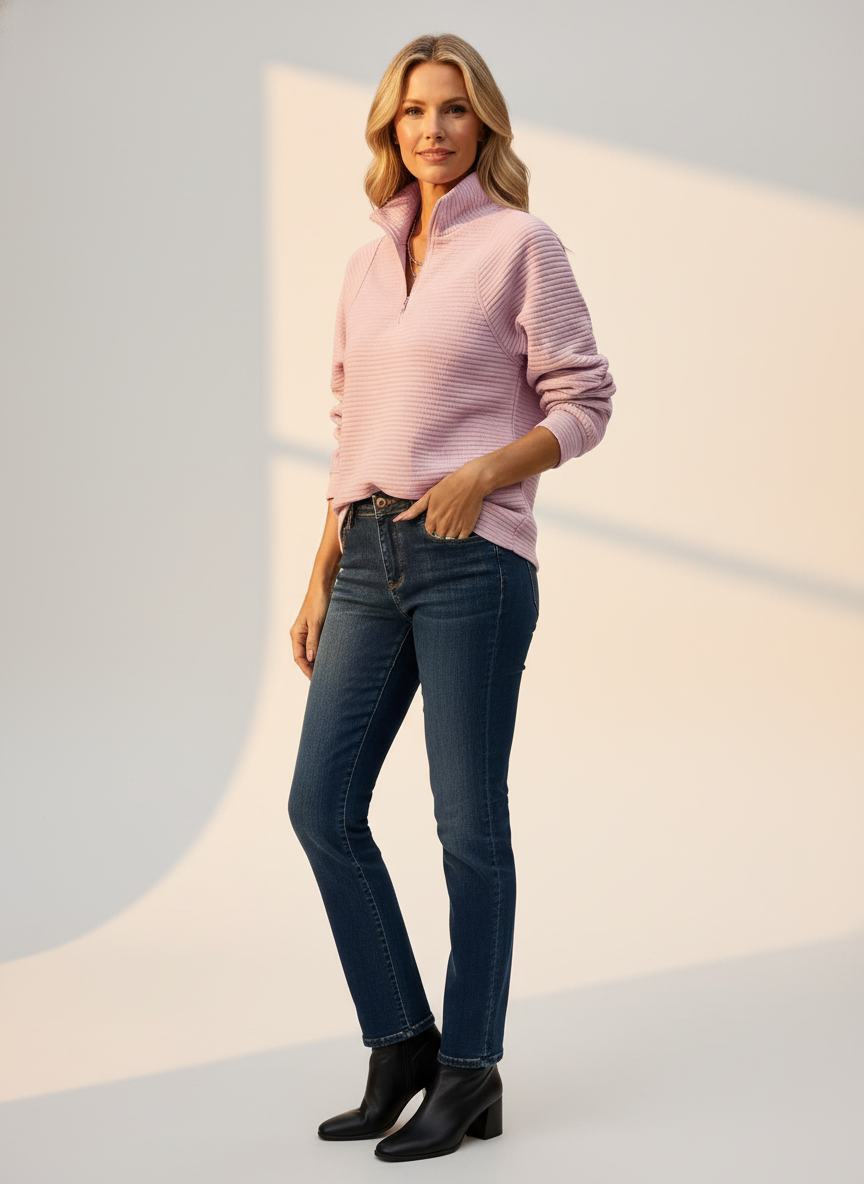 Olivia | Half-Zip Pullover