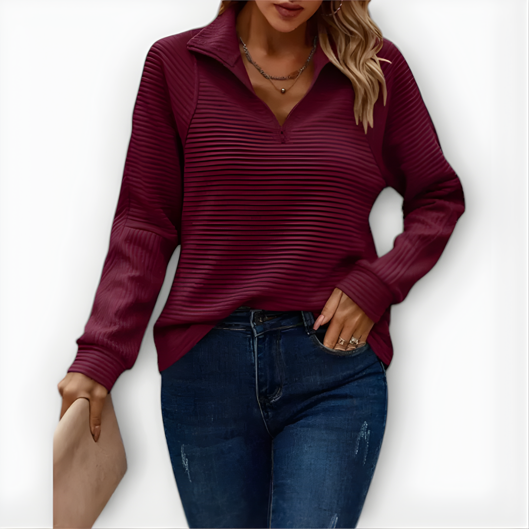 Olivia | Half-Zip Pullover