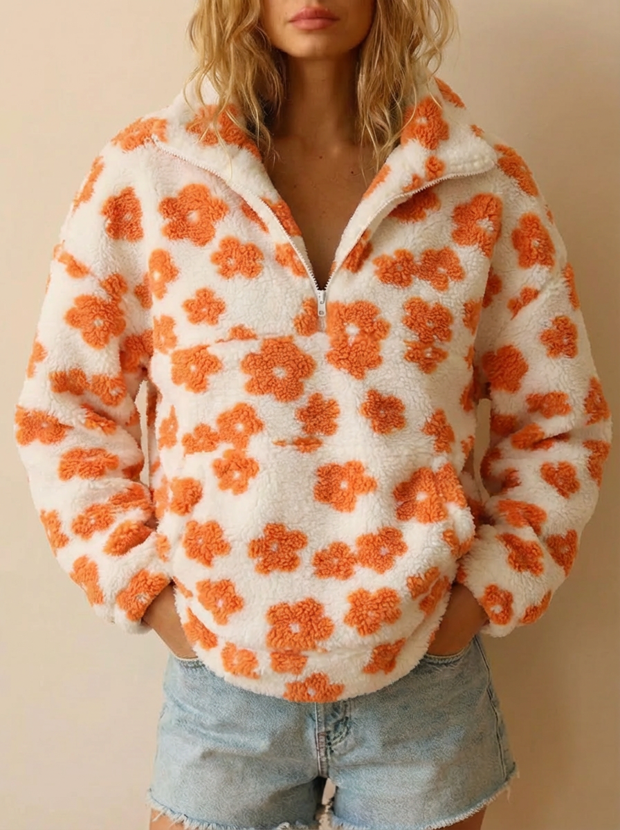 Amelie | Winter Flower Sweater