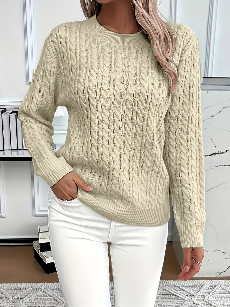 Scarlett | Cable Knit Jumper