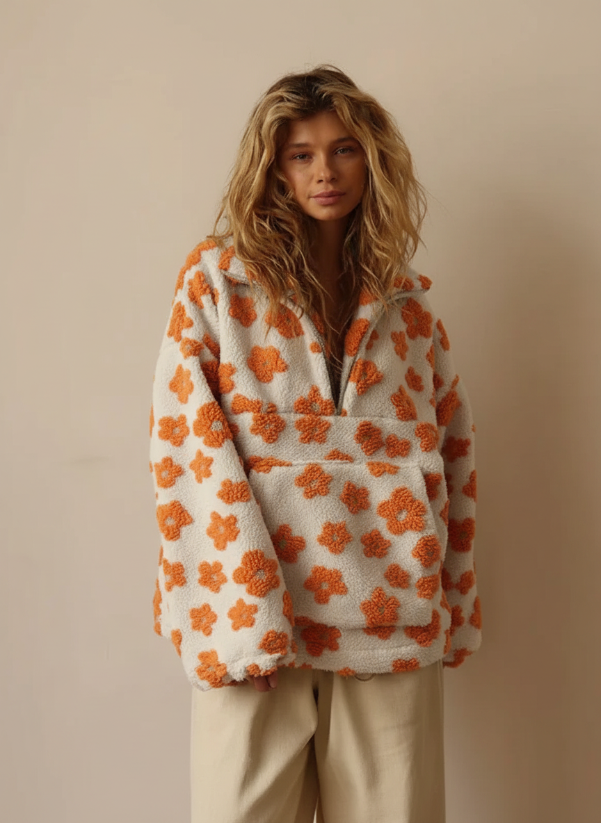 Amelie | Winter Flower Sweater