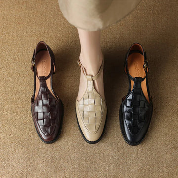 Celeste | Vintage Strap Heels