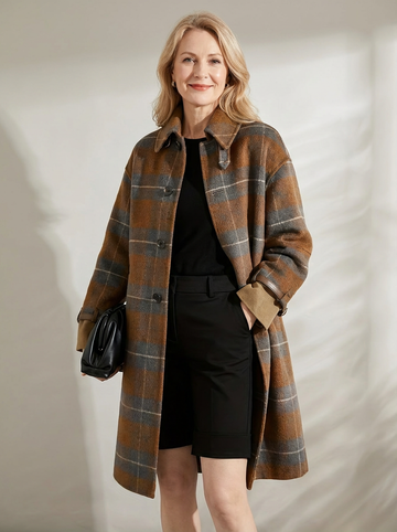 Matilda | Double-Breasted Long Winter Coat