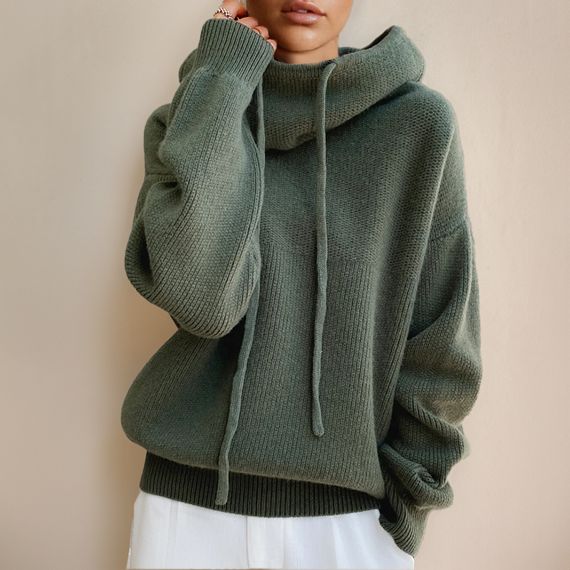 Lia | Elegant Comfort Neck Jumper