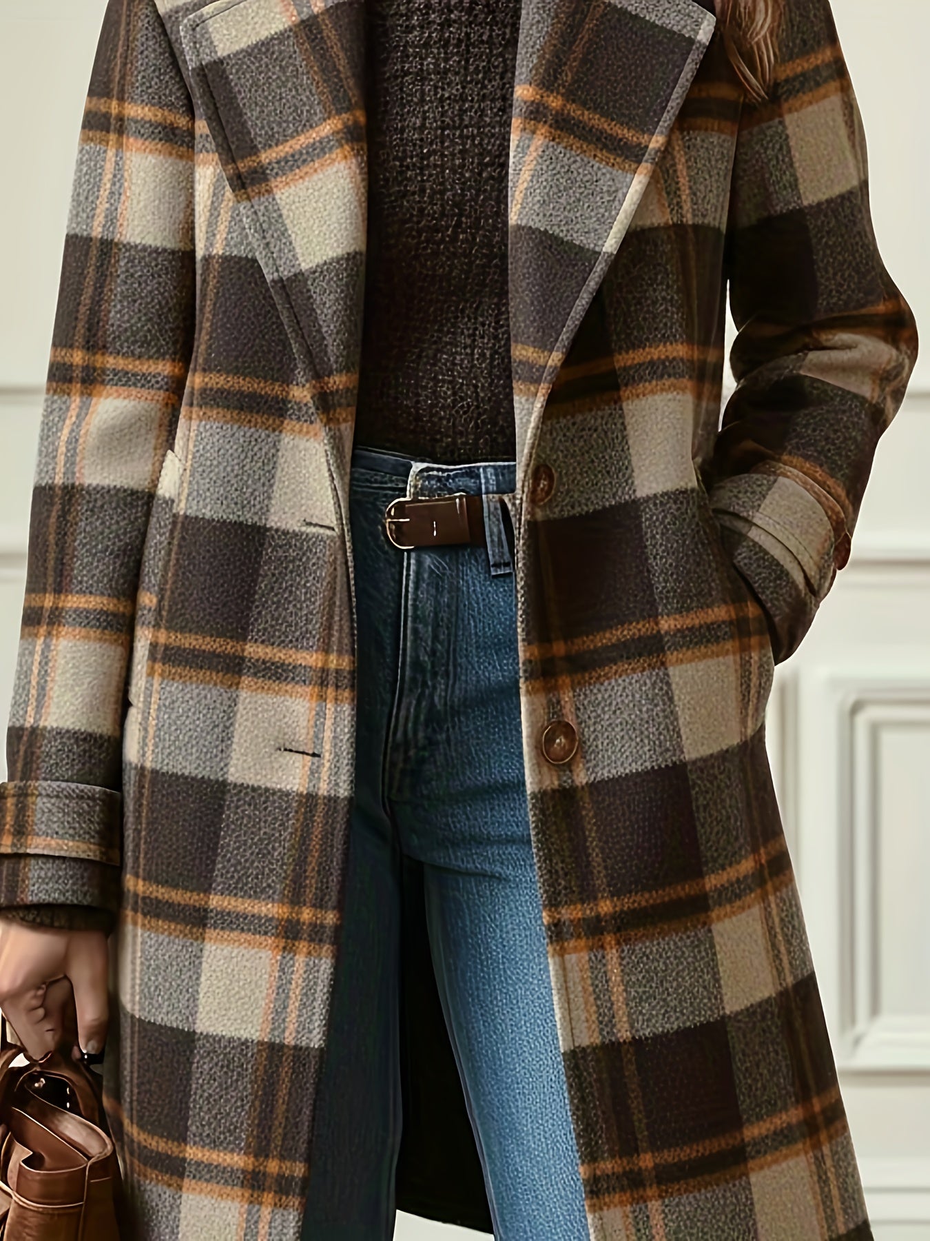 Clara | Cambridge Checked Coat