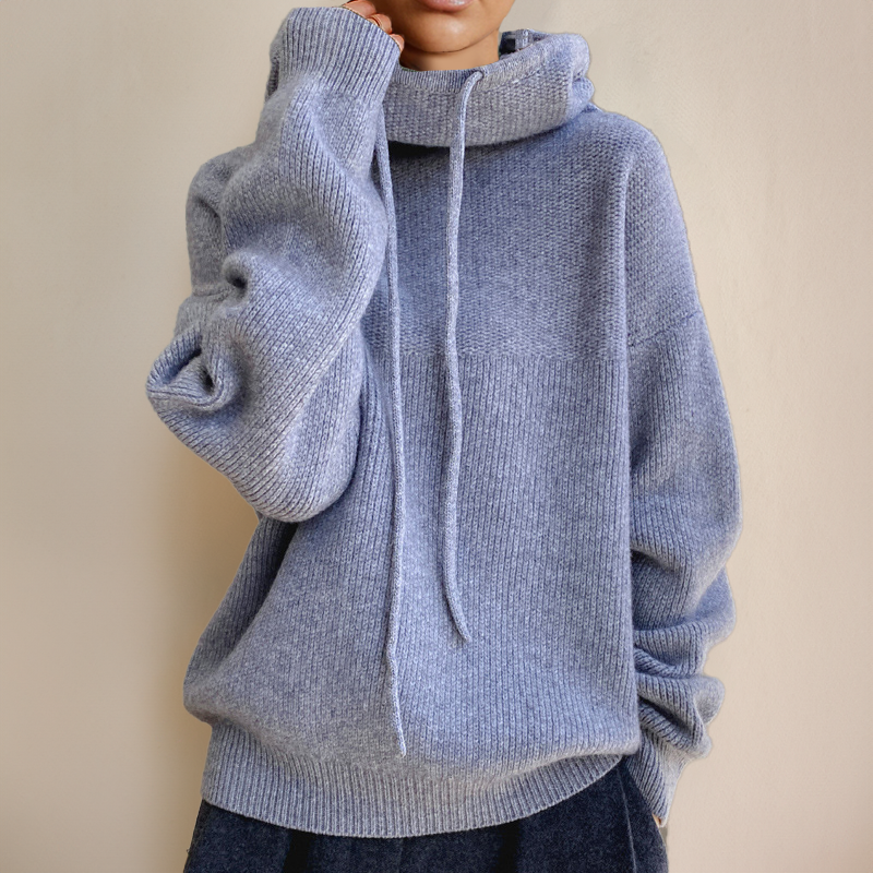 Lia | Elegant Comfort Neck Jumper
