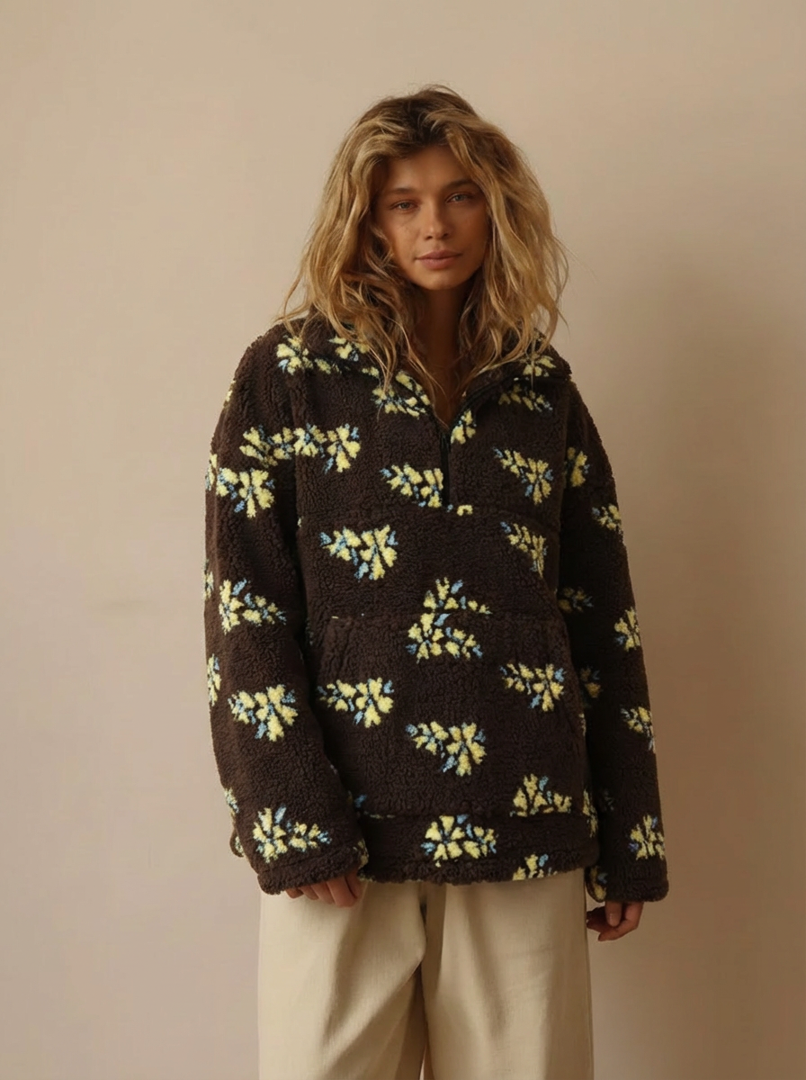 Amelie | Winter Flower Sweater